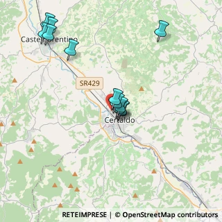 Mappa Via Ottorino Respighi, 50052 Certaldo FI, Italia (3.88333)