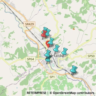 Mappa Via Ottorino Respighi, 50052 Certaldo FI, Italia (1.44818)