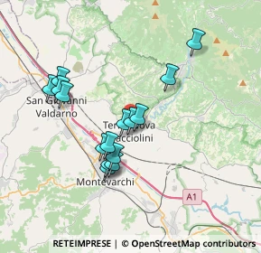 Mappa 52028 Terranuova Bracciolini AR, Italia (3.29)