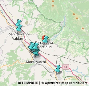 Mappa 52028 Terranuova Bracciolini AR, Italia (3.77818)