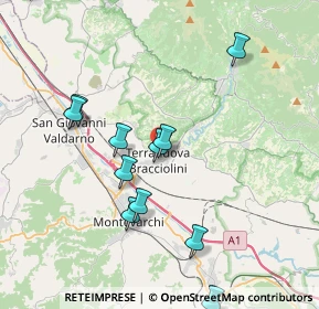 Mappa 52028 Terranuova Bracciolini AR, Italia (4.41)