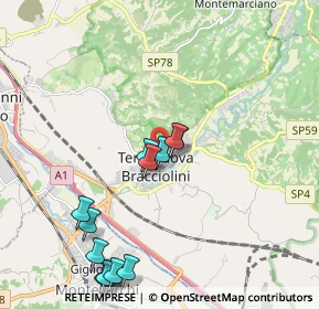 Mappa 52028 Terranuova Bracciolini AR, Italia (2.33)