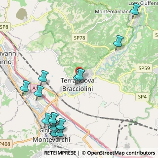 Mappa 52028 Terranuova Bracciolini AR, Italia (2.85714)