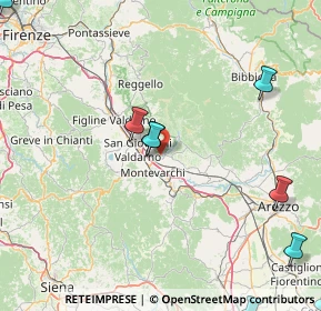 Mappa 52028 Terranuova Bracciolini AR, Italia (31.715)