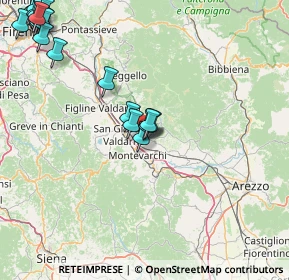 Mappa 52028 Terranuova Bracciolini AR, Italia (23.0375)