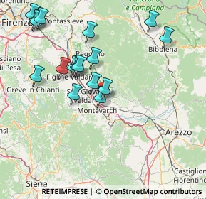 Mappa 52028 Terranuova Bracciolini AR, Italia (17.02882)