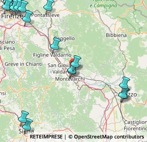 Mappa 52028 Terranuova Bracciolini AR, Italia (27.04158)