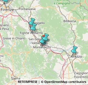 Mappa 52028 Terranuova Bracciolini AR, Italia (25.26727)