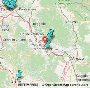 Mappa 52028 Terranuova Bracciolini AR, Italia (27.85)