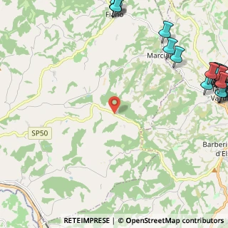 Mappa Via Bagnano, 50052 Certaldo FI, Italia (3.818)