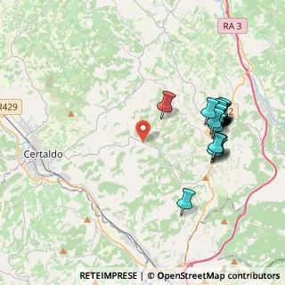 Mappa Via Bagnano, 50052 Certaldo FI, Italia (4.3995)