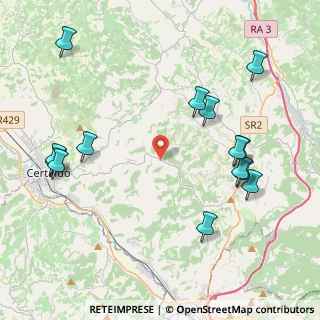 Mappa Via Bagnano, 50052 Certaldo FI, Italia (5.06643)
