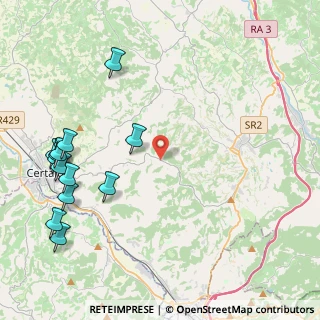 Mappa Via Bagnano, 50052 Certaldo FI, Italia (5.62769)