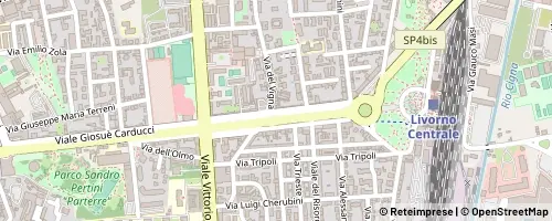 Mappa Livorno