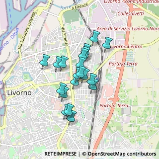 Mappa Viale Giosuè Carducci, 57121 Livorno LI, Italia (0.6465)