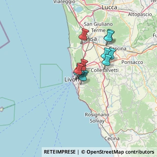 Mappa Viale Giosuè Carducci, 57121 Livorno LI, Italia (9.31)
