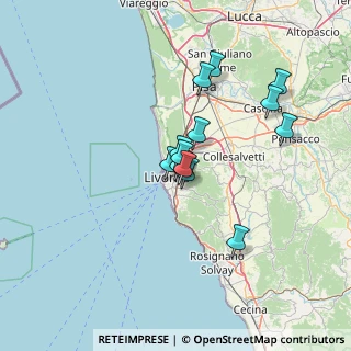 Mappa Viale Giosuè Carducci, 57121 Livorno LI, Italia (10.75462)