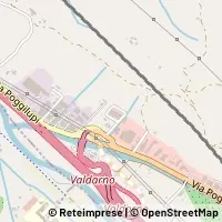 Mapa Terranuova Bracciolini