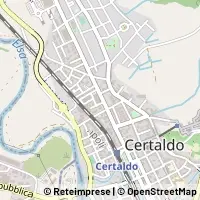 Mapa Certaldo