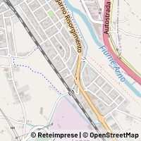 Mapa San Giovanni Valdarno