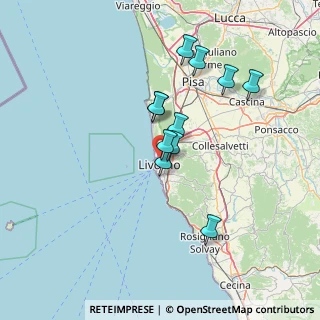 Mappa Via Alfonso Lamarmora, 57122 Livorno LI, Italia (12.01182)