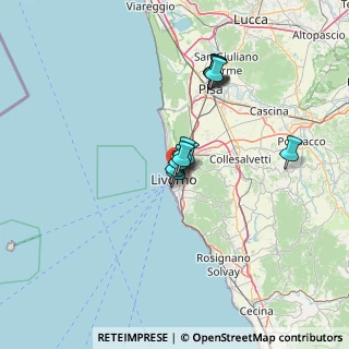 Mappa Via Alfonso Lamarmora, 57122 Livorno LI, Italia (10.40167)