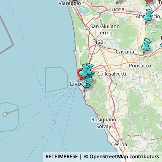 Mappa Via Alfonso Lamarmora, 57122 Livorno LI, Italia (24.04364)