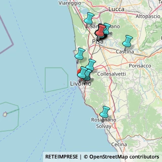 Mappa Via Alfonso Lamarmora, 57122 Livorno LI, Italia (14.7065)