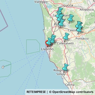 Mappa Via Alfonso Lamarmora, 57122 Livorno LI, Italia (17.91267)