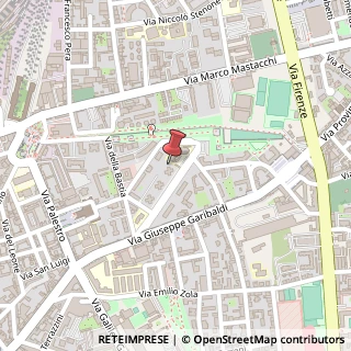Mappa Via Domenico Passaponti,  25, 57122 Livorno, Livorno (Toscana)