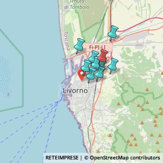 Mappa 57122 Livorno LI, Italia (2.24455)