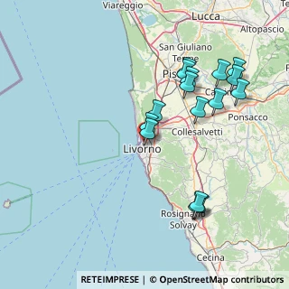 Mappa 57122 Livorno LI, Italia (16.46438)