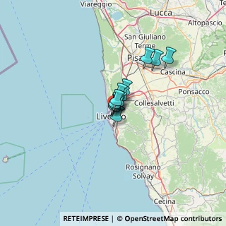 Mappa 57122 Livorno LI, Italia (6.2075)