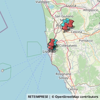 Mappa 57122 Livorno LI, Italia (8.96867)