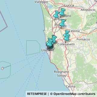 Mappa 57122 Livorno LI, Italia (8.3675)