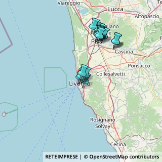 Mappa 57122 Livorno LI, Italia (14.7915)