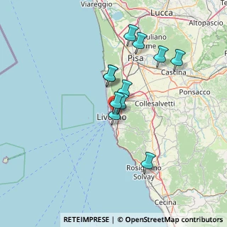 Mappa 57122 Livorno LI, Italia (11.87636)