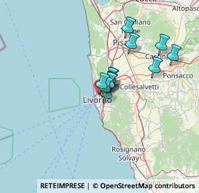 Mappa 57122 Livorno LI, Italia (9.27308)