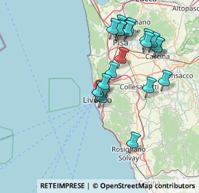 Mappa 57122 Livorno LI, Italia (14.934)