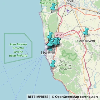 Mappa 57122 Livorno LI, Italia (3.82167)
