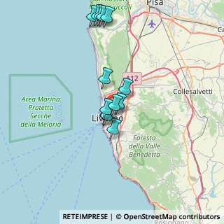Mappa 57122 Livorno LI, Italia (6.71692)