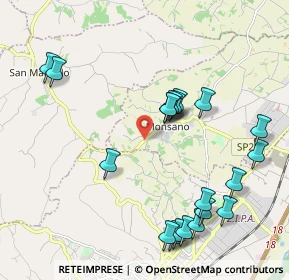 Mappa Via Montegiacomo, 60030 Monsano AN, Italia (2.3415)