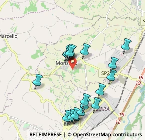 Mappa Via S. Martino, 60030 Monsano AN, Italia (2.056)