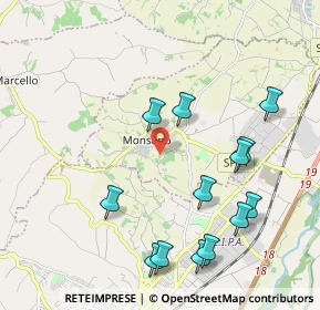 Mappa Via S. Martino, 60030 Monsano AN, Italia (2.29692)