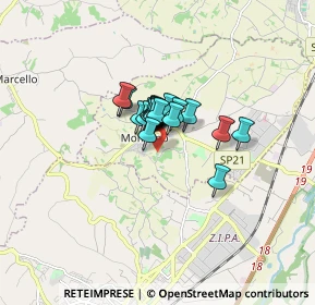 Mappa Via S. Martino, 60030 Monsano AN, Italia (0.836)