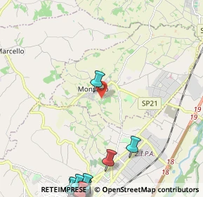 Mappa Via S. Martino, 60030 Monsano AN, Italia (3.826)