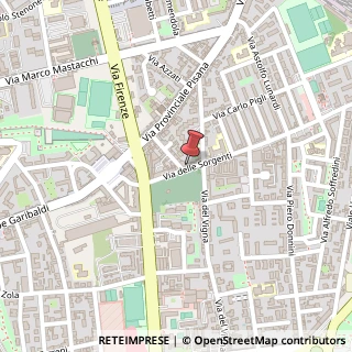 Mappa Via delle Sorgenti, 11, 57121 Livorno, Livorno (Toscana)