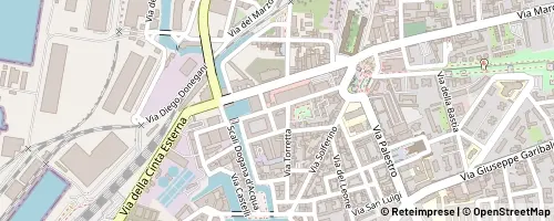 Mappa Livorno