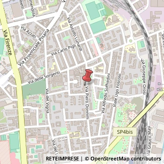 Mappa Via Piero Donnini, 129, 57121 Livorno, Livorno (Toscana)