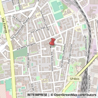 Mappa Via Piero Donnini, 149, 57121 Livorno, Livorno (Toscana)